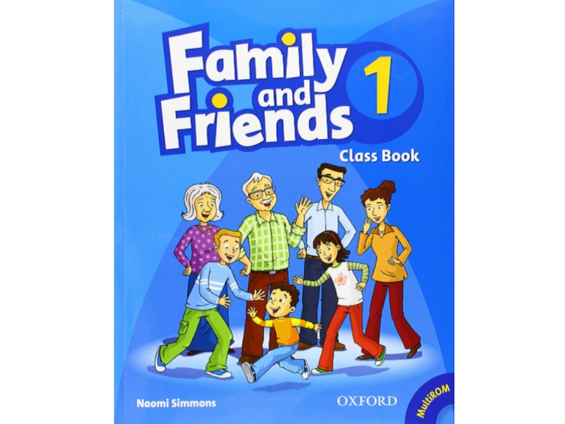 کتاب آموزش زبان انگلیسی family and friends 1
